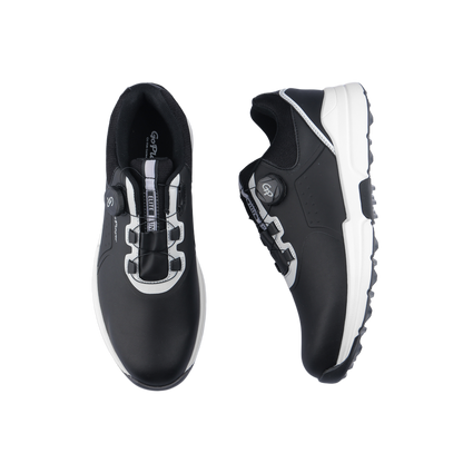 GoPlayer EliteLinks Golf Professional Men's Shoes (Black)