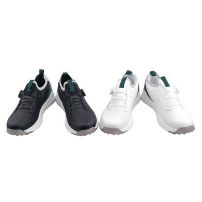 GoPlayer EliteLinks Golf Knob Men's Shoes (White)
