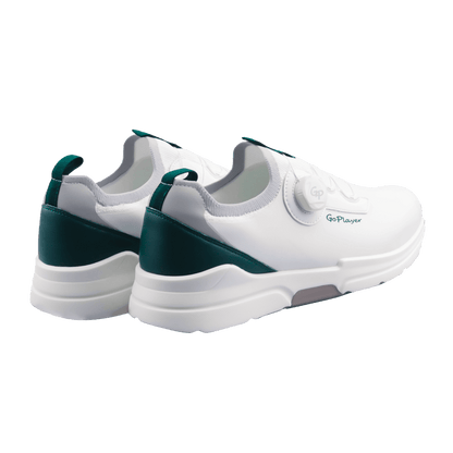 GoPlayer EliteLinks Golf Knob Men's Shoes (White)