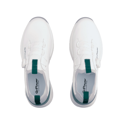 GoPlayer EliteLinks Golf Knob Men's Shoes (White)