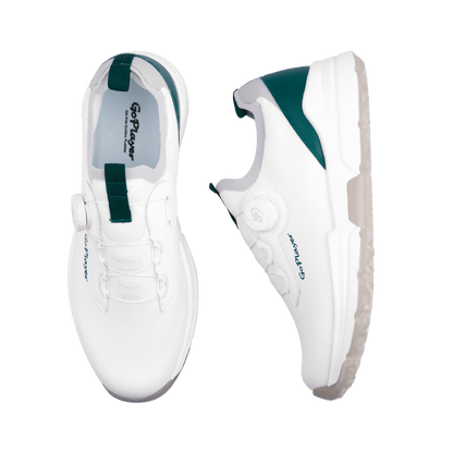 GoPlayer EliteLinks Golf Knob Men's Shoes (White)