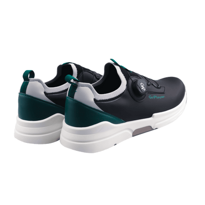 GoPlayer EliteLinks Golf Knob Men's Shoes (Black)
