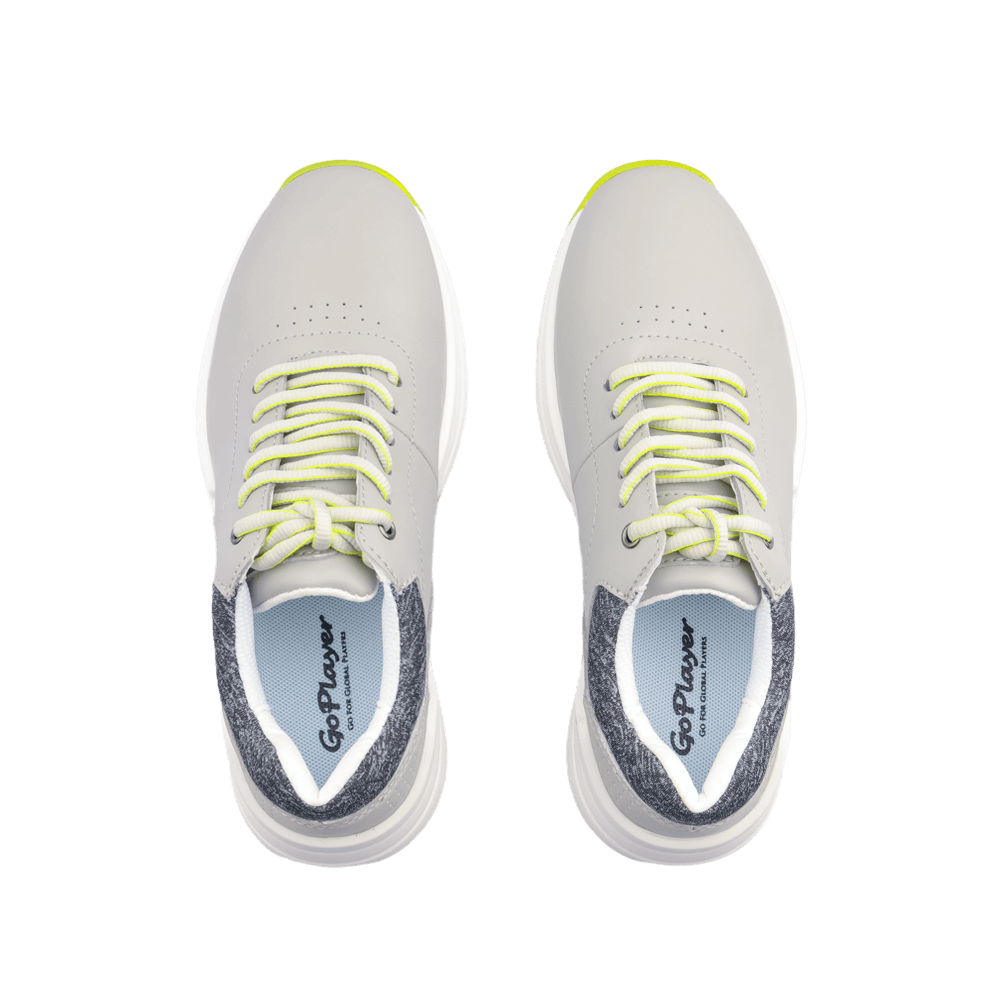 GoPlayer EliteLinks Golf Classic Men's Shoes (Gray)