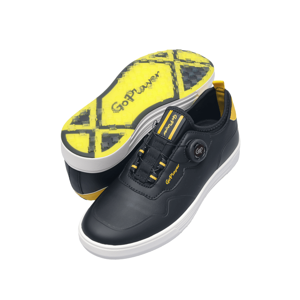 GoPlayer EliteLinks Golf Casual Men's Shoes (Black)