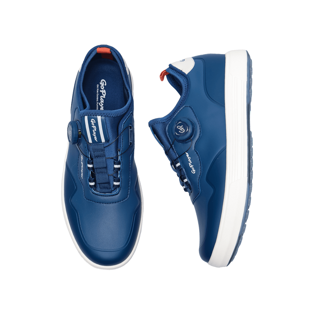 GoPlayer EliteLinks Golf Casual Men's Shoes (Navy Blue)