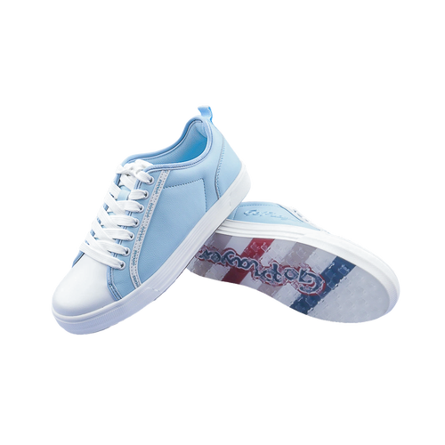 GoPlayer EliteLinks Women's Golf Shoes (Light Blue)