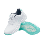 GoPlayer EliteLinks ゴルフ クラシック レディース シューズ (ホワイト)