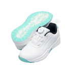 GoPlayer EliteLinks ゴルフ クラシック レディース シューズ (ホワイト)