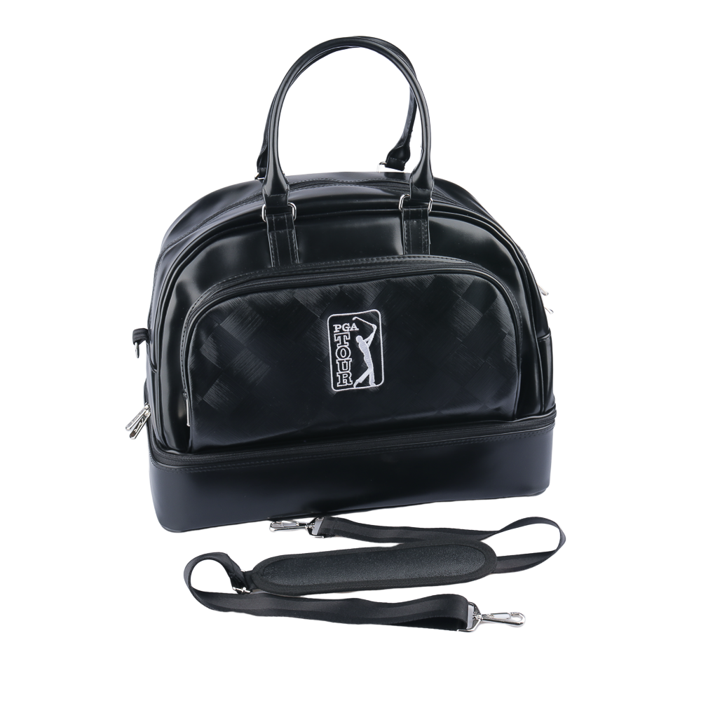 PGA Double Clothes Bag (All Black)