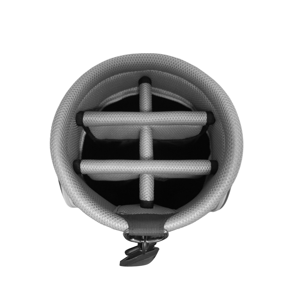 PGA 9 インチ エクスクイジット クロス ポール バッグ (ダークグレー)