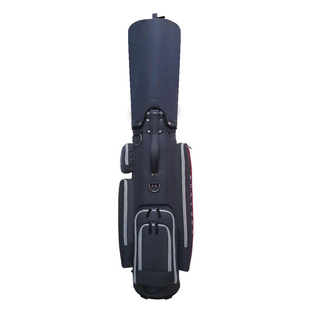 PGA 9 インチ エクスクイジット クロス ポール バッグ (ダークグレー)