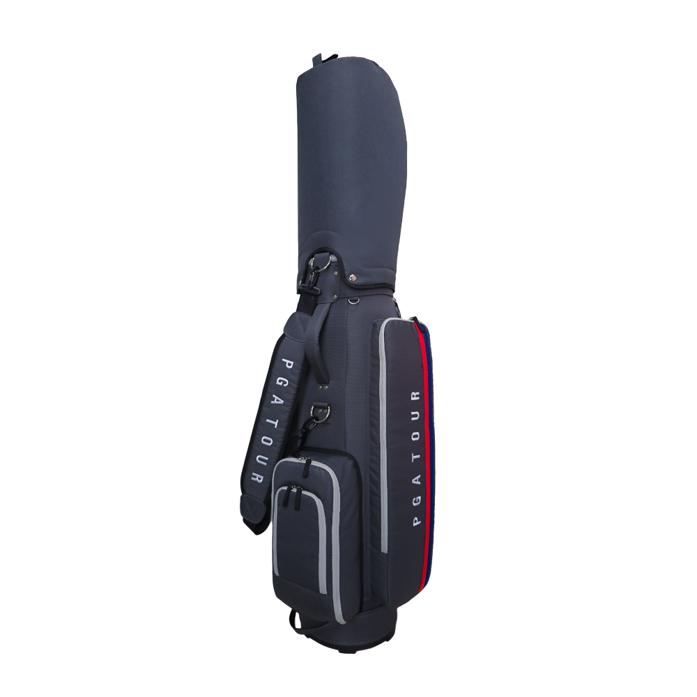 PGA 9 インチ エクスクイジット クロス ポール バッグ (ダークグレー)