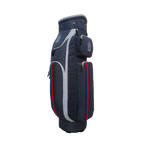 PGA 9 インチ エクスクイジット クロス ポール バッグ (ダークグレー)