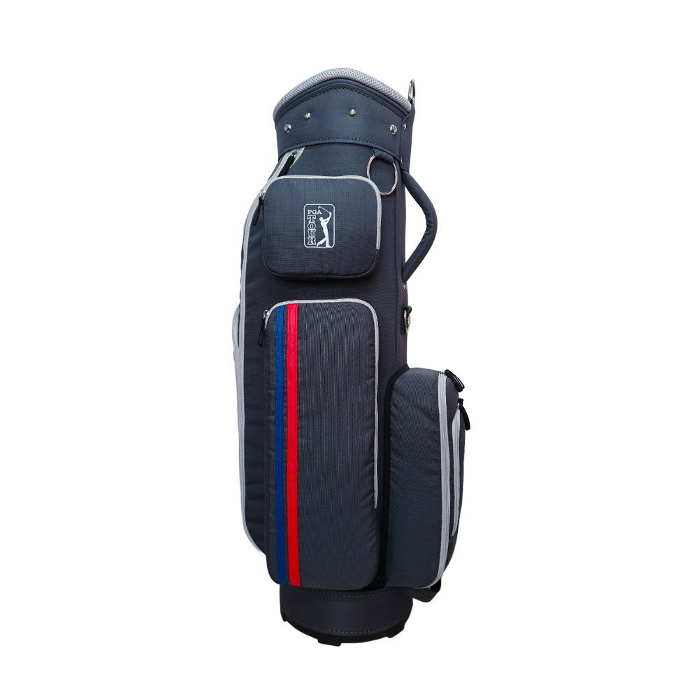 PGA 9" Exquisite Cloth Pole Bag (Dark Gray)