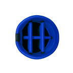 PGA 9 インチ絶妙なファブリックバッグ (黒と青)