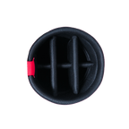 PGA 9"精緻布桿袋(紅配黑)