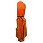 PGA 9 インチの絶妙なファブリックバッグ (オレンジと黒)