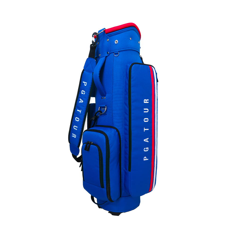 PGA 9インチ 絶妙な布製ポールバッグ (コバルトブルー)