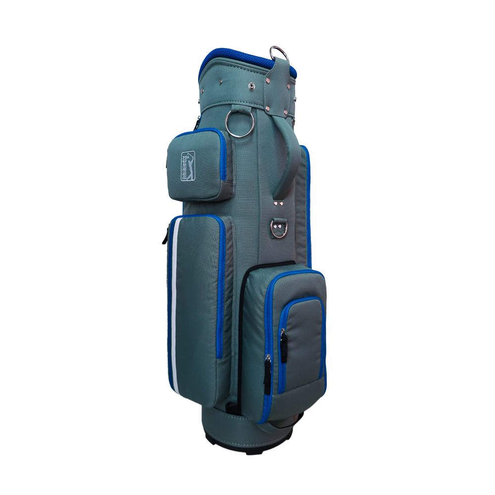 PGA 9" Exquisite Cloth Pole Bag (Grey Green)