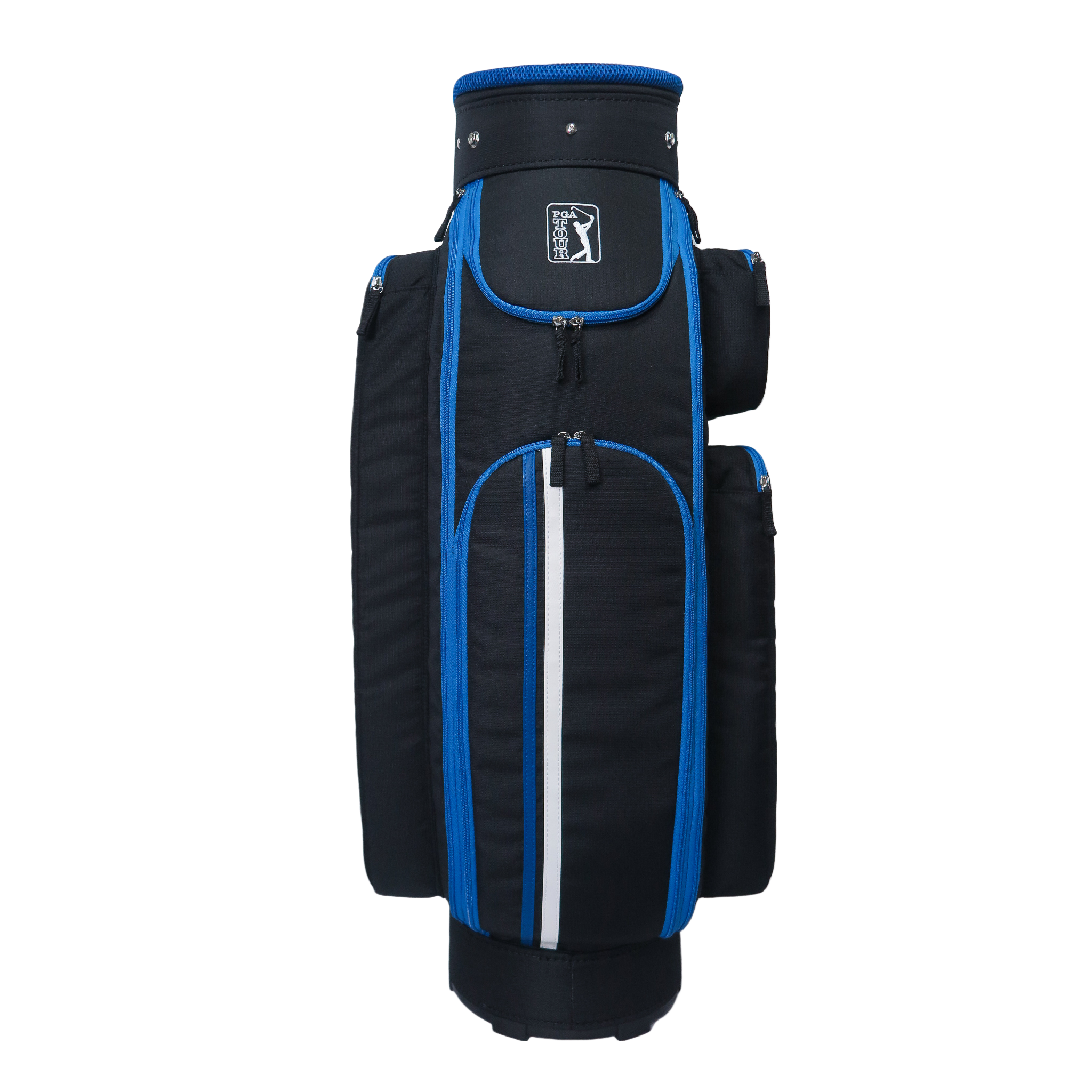 PGA 9" exquisite cloth bag (black and blue)