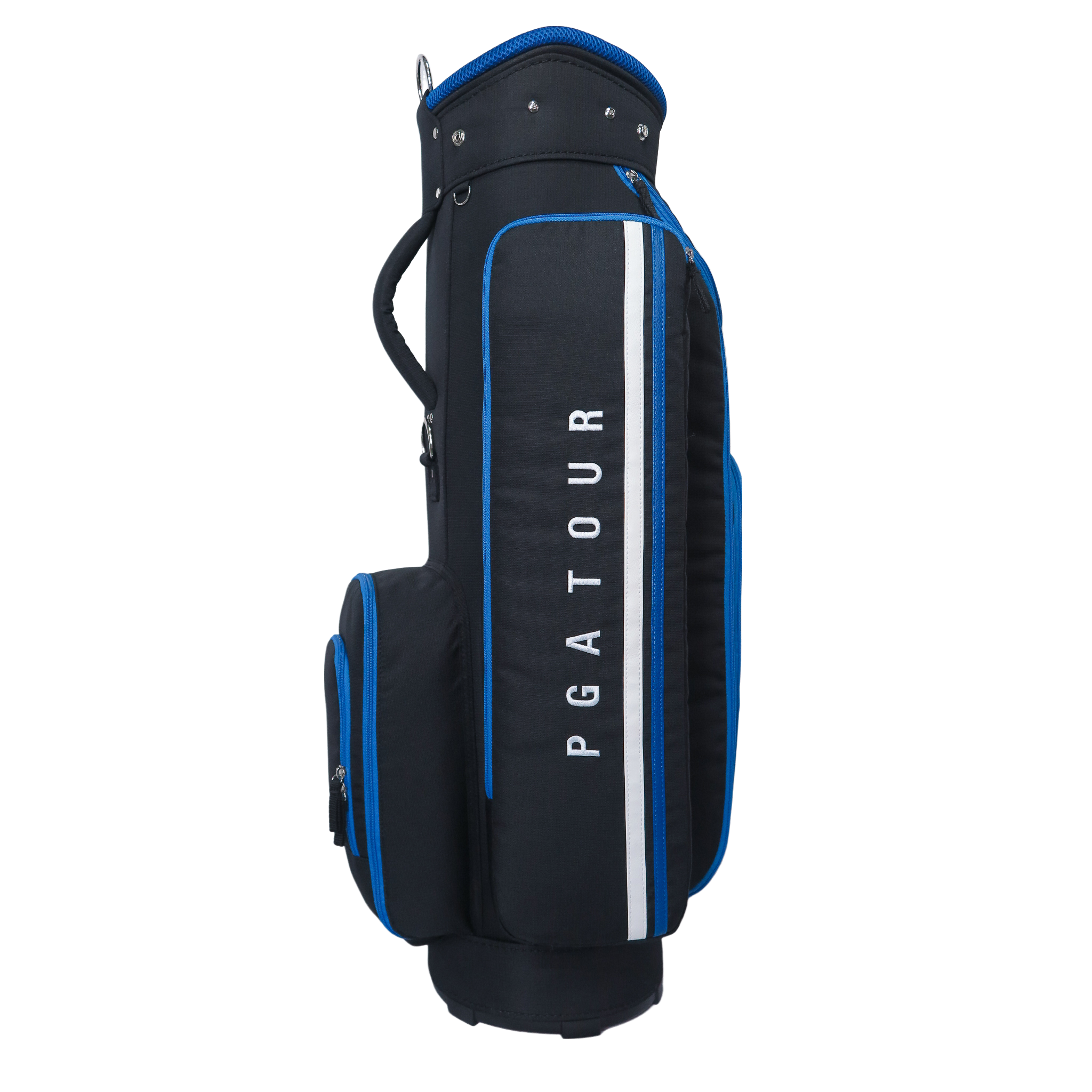 PGA 9" exquisite cloth bag (black and blue)