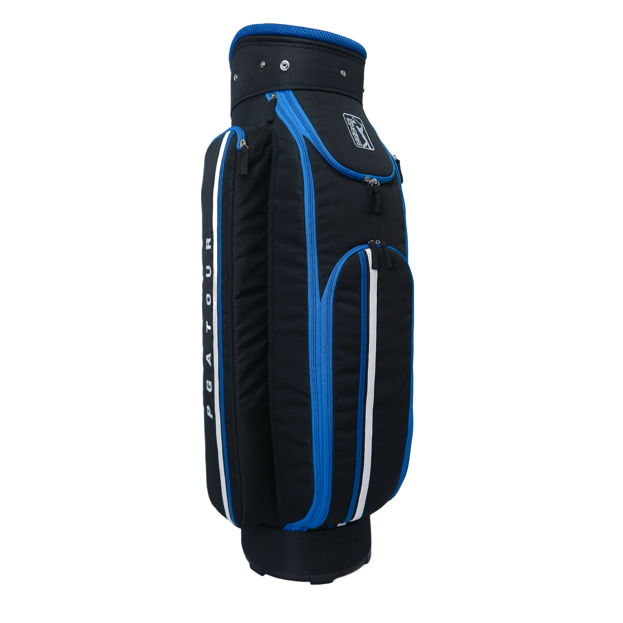 PGA 9" exquisite cloth bag (black and blue)