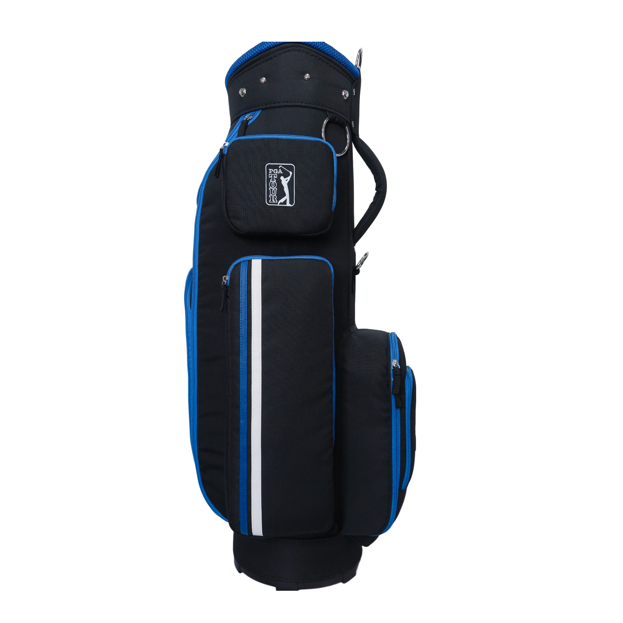 PGA 9" exquisite cloth bag (black and blue)
