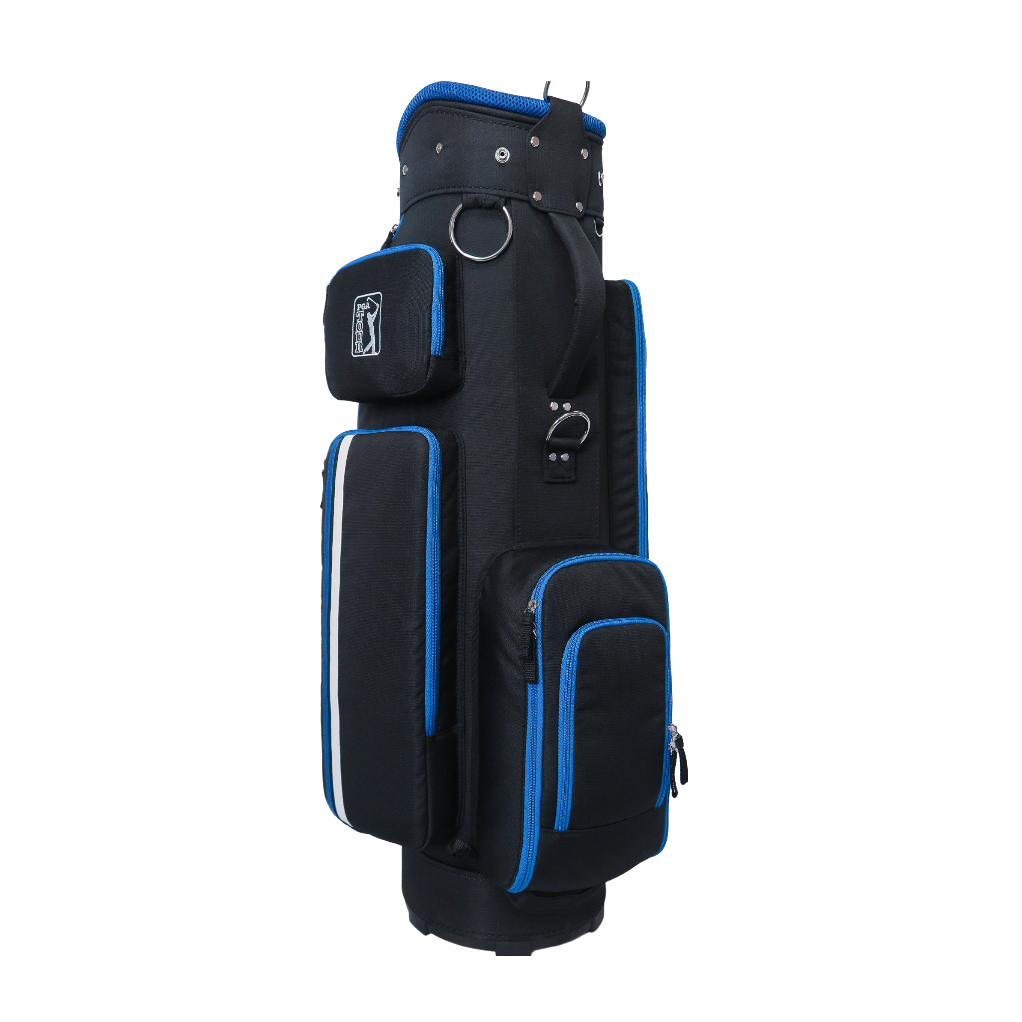 PGA 9" exquisite cloth bag (black and blue)