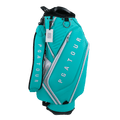 PGA TOUR 5-hole matte leather club bag (lake green)