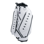 PGA TOUR 5-hole nubuck leather bag (white)
