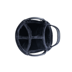 PGA TOUR 5-hole matte leather club bag (lake green)