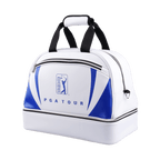 PGA ダブル衣類バッグ (ホワイト)