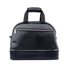 PGA 二重層ガーメントバッグ (黒のシルクスクリーン)