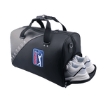 PGA テクスチャード ガーメント バッグ (ブラック)