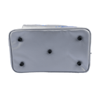 PGA double layer garment bag (silver with blue and white)