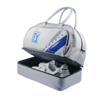 PGA double layer garment bag (silver with blue and white)