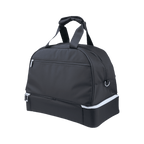 PGA exquisite fabric double layer garment bag (black with blue and white)