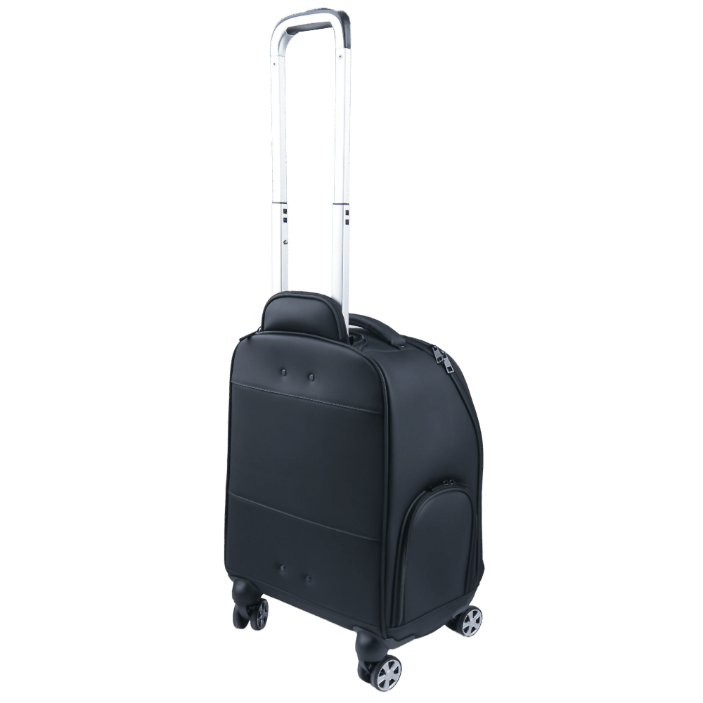 PGA trolley four-way wheel clothing bag (black)