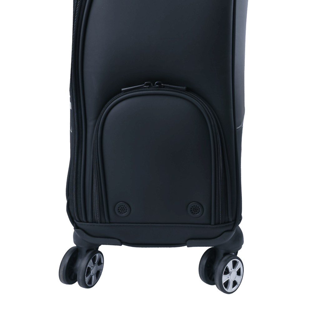 PGA trolley four-way wheel clothing bag (black)
