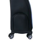 PGA trolley four-way wheel clothing bag (black)