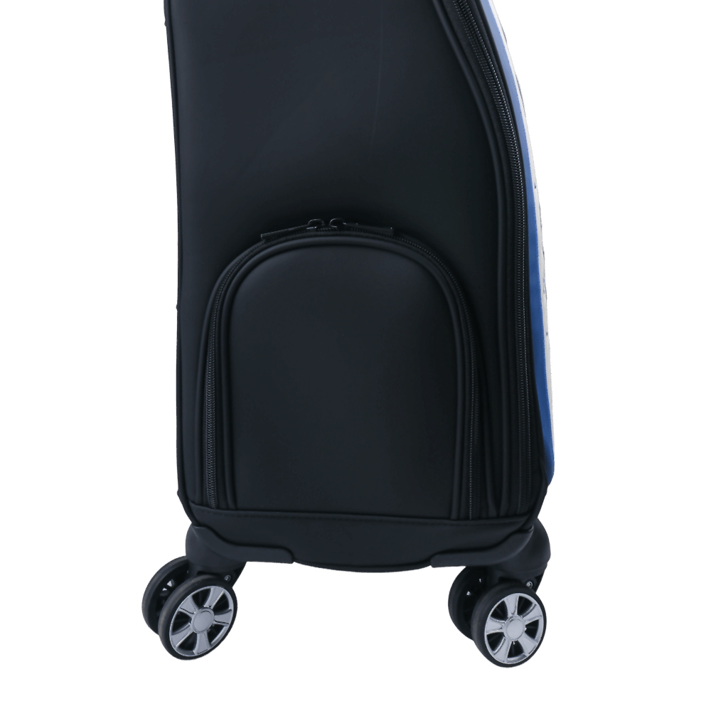 PGA trolley four-way wheel clothing bag (black)