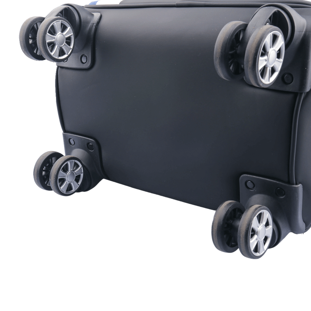 PGA trolley four-way wheel clothing bag (black)