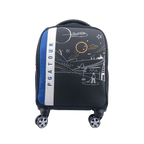 PGA trolley four-way wheel clothing bag (black)