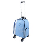 PGA trolley four-way wheel clothing bag (light blue)
