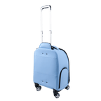 PGA trolley four-way wheel clothing bag (light blue)