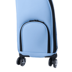 PGA trolley four-way wheel clothing bag (light blue)