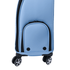 PGA trolley four-way wheel clothing bag (light blue)