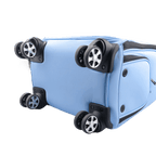 PGA trolley four-way wheel clothing bag (light blue)