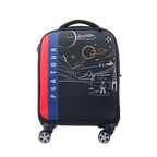 PGA trolley four-way wheel clothing bag (light blue)