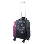 PGA trolley four-way wheel clothing bag (light blue)